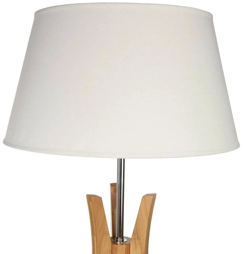 Лампион atmosphera Kalo, Бамбук, Бял, 156 cm