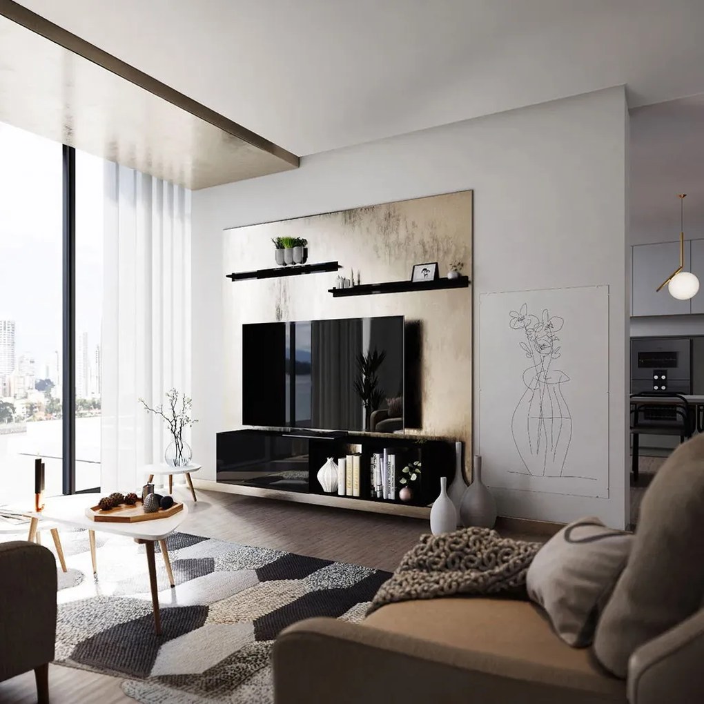 Холна секция Agantho-Black