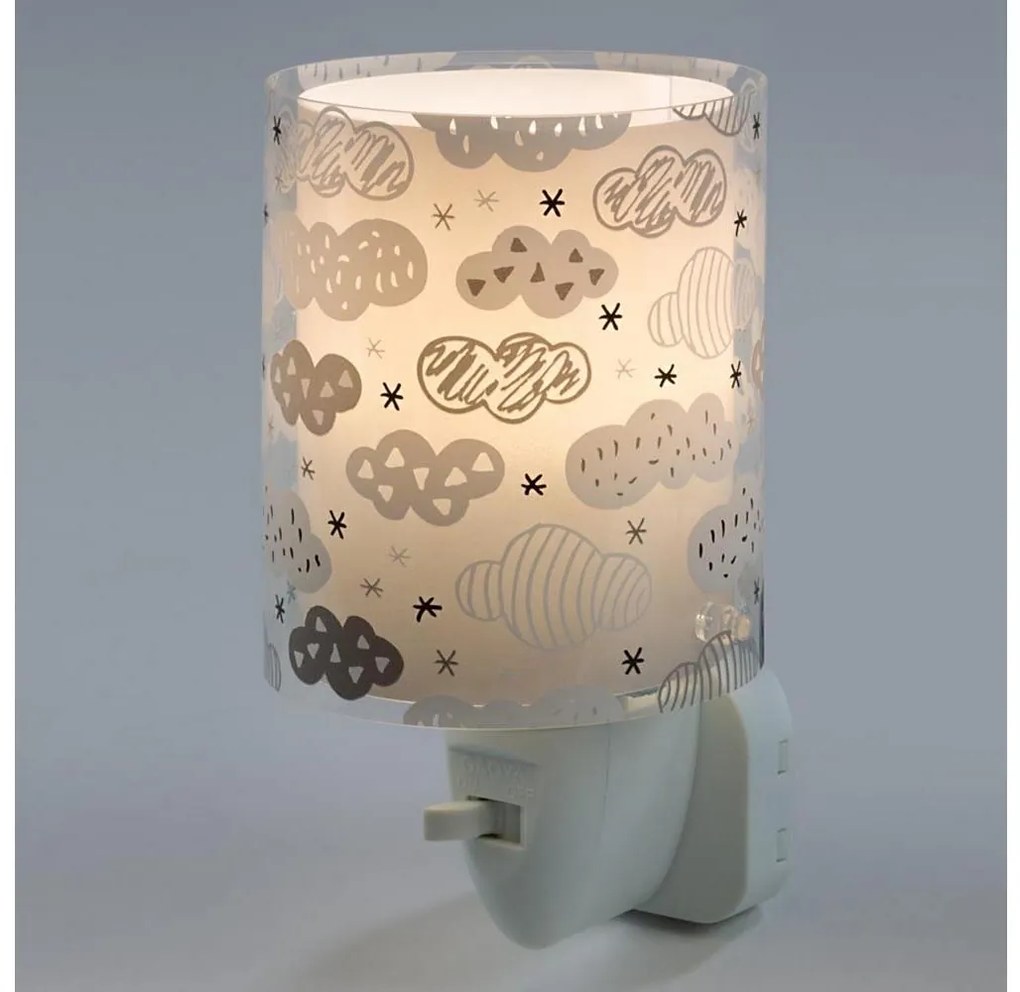Dalber D-41415E - LED нощна лампа CLOUDS 1xE14/0,5W/230V за контакт