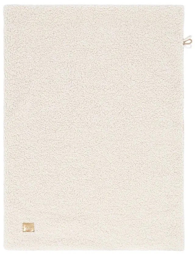 Кремаво бебешко одеяло от шерпа 100x77 cm – Meowbaby