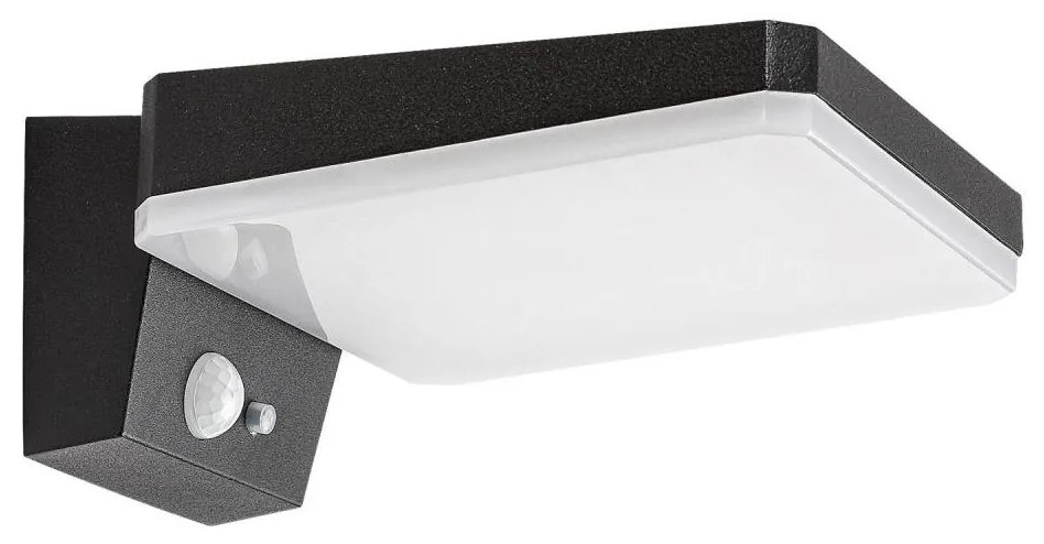 Rabalux 77078 - LED соларен стенен лампион LASSET LED/4,4W/3,7V IP54 черен