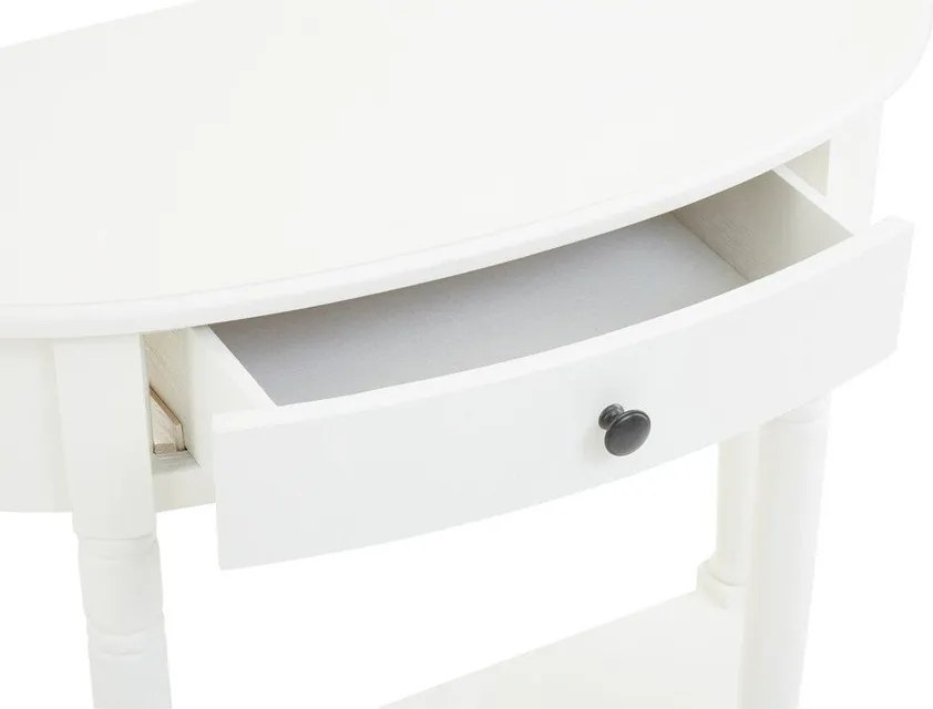 Бяла конзолна маса от масивен бор 32x93 cm Heritage – Premier Housewares
