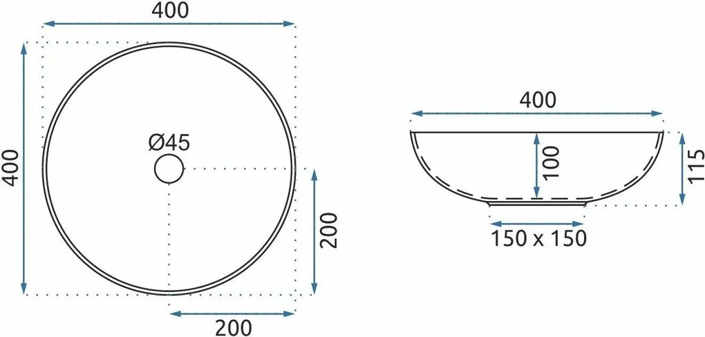 Умивалник за плот Juliana