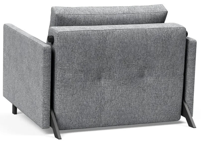 Сив диван стол с подлакътници Cubed - Innovation