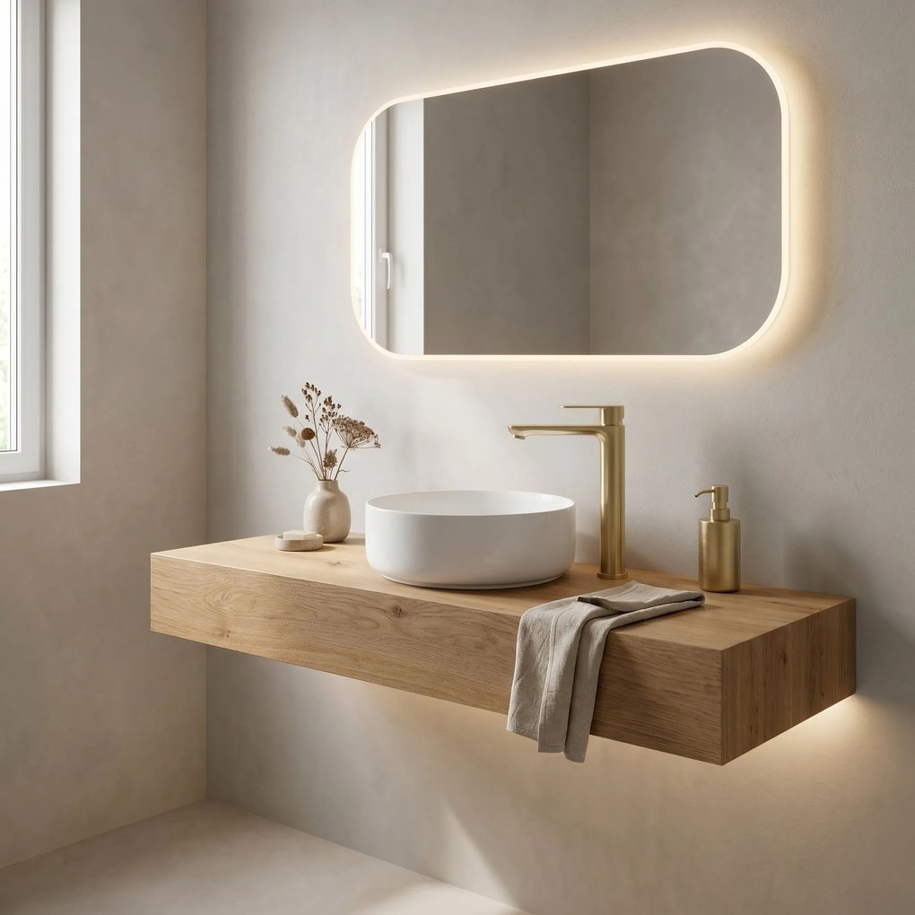 Смесител за баня Rea Logan Brush Nickel