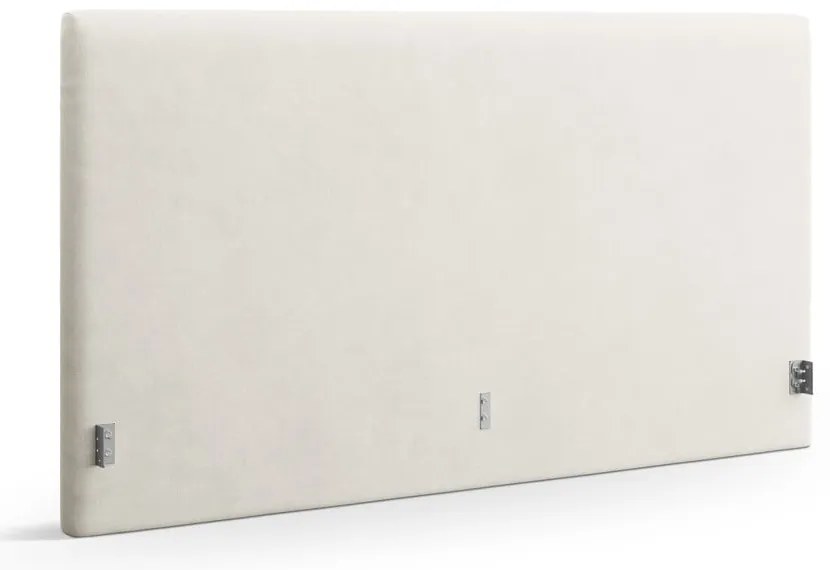 Кремава тапицирана табла за легло 150,5x100 cm Remo – Micadoni