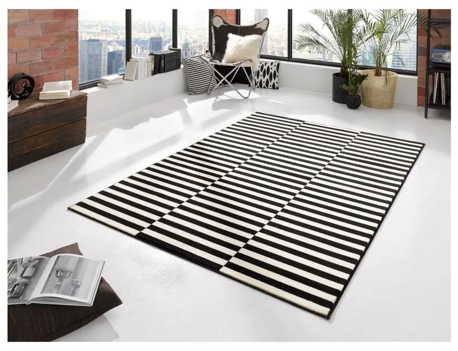 Черен/кремав килим 200x290 cm Gloria – Hanse Home