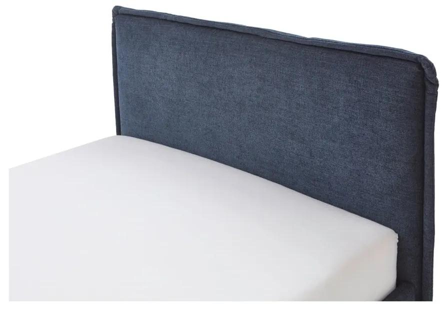 Тъмносиньо детско легло с място за съхранение 120x200 cm Fun – Meise Möbel