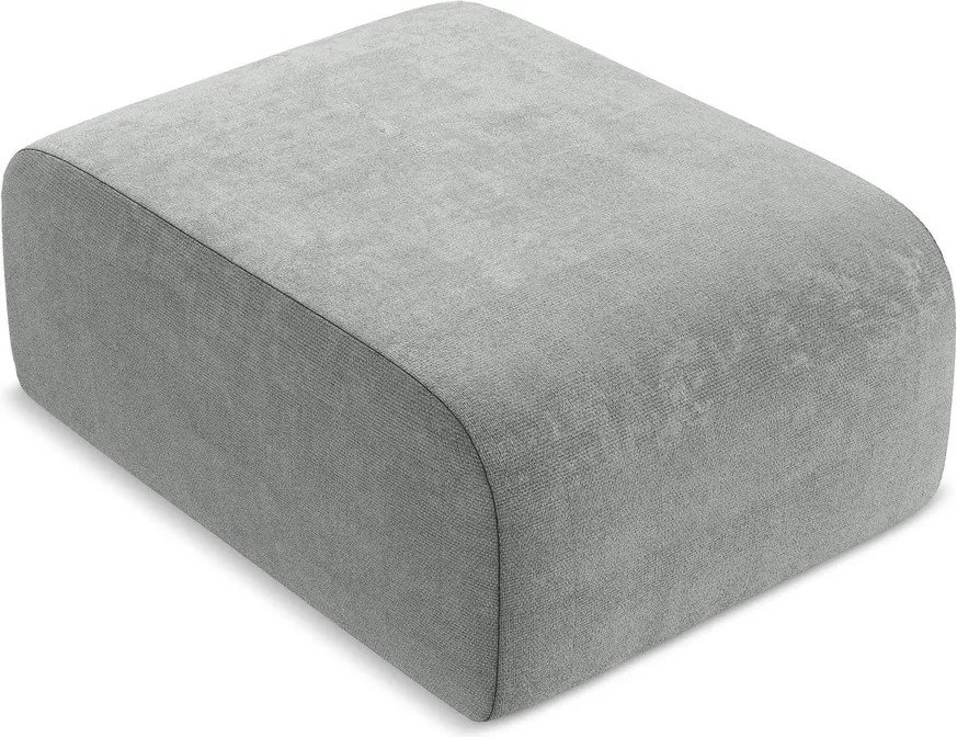 Сива шенилова табуретка Lani – Makamii