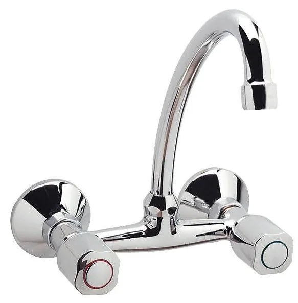 Стенен смесител за умивалник, B1390AA, Vidima