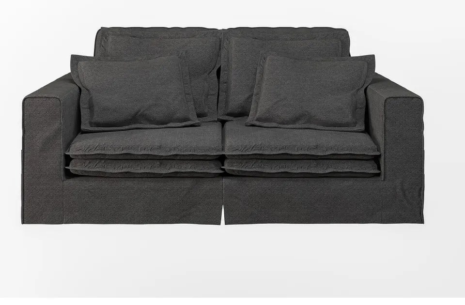 Черен диван 196 cm Nora – Ropez