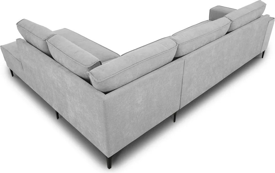 Сив ъглов диван (десен ъгъл/L форма) Copenhagen – Scandic