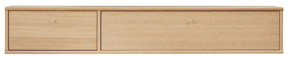 Маса за телевизор от декор от дъб в естествен цвят133x22 cm Mistral – Hammel Furniture