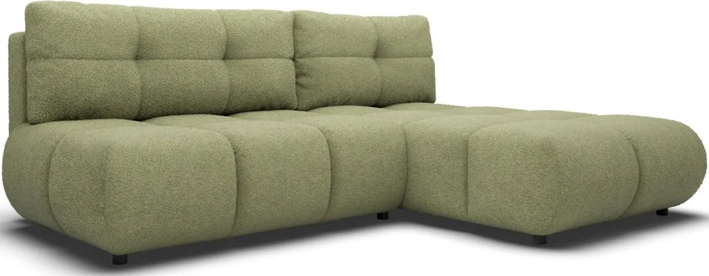 Ъглов Диван Лимо - Маслинен - Десен