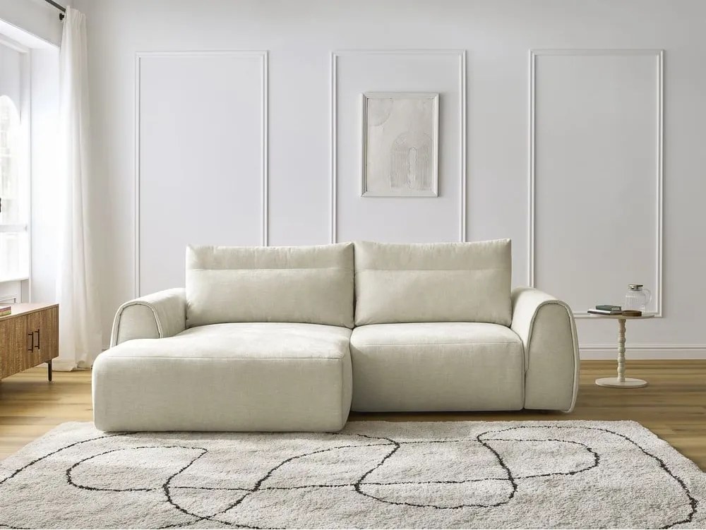 Бежов ъглов диван Aden – Bobochic Paris