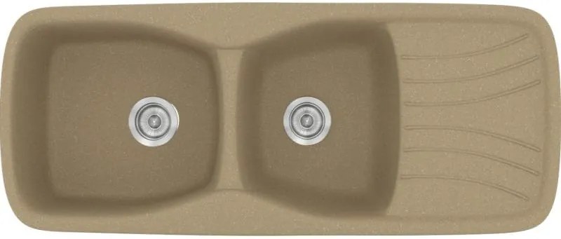 Мивка Sanitec 311-Metallic Cream