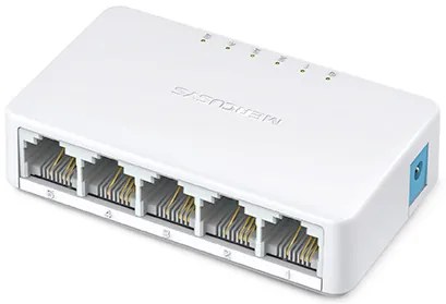 5-портов настолен комутатор Mercusys MS105 10/100 Mbps