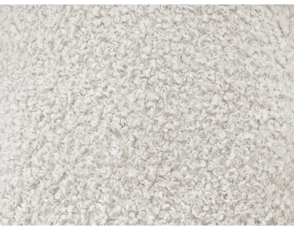 Бяла табуретка от прежда с примки от букле Hippolyte – Bobochic Paris