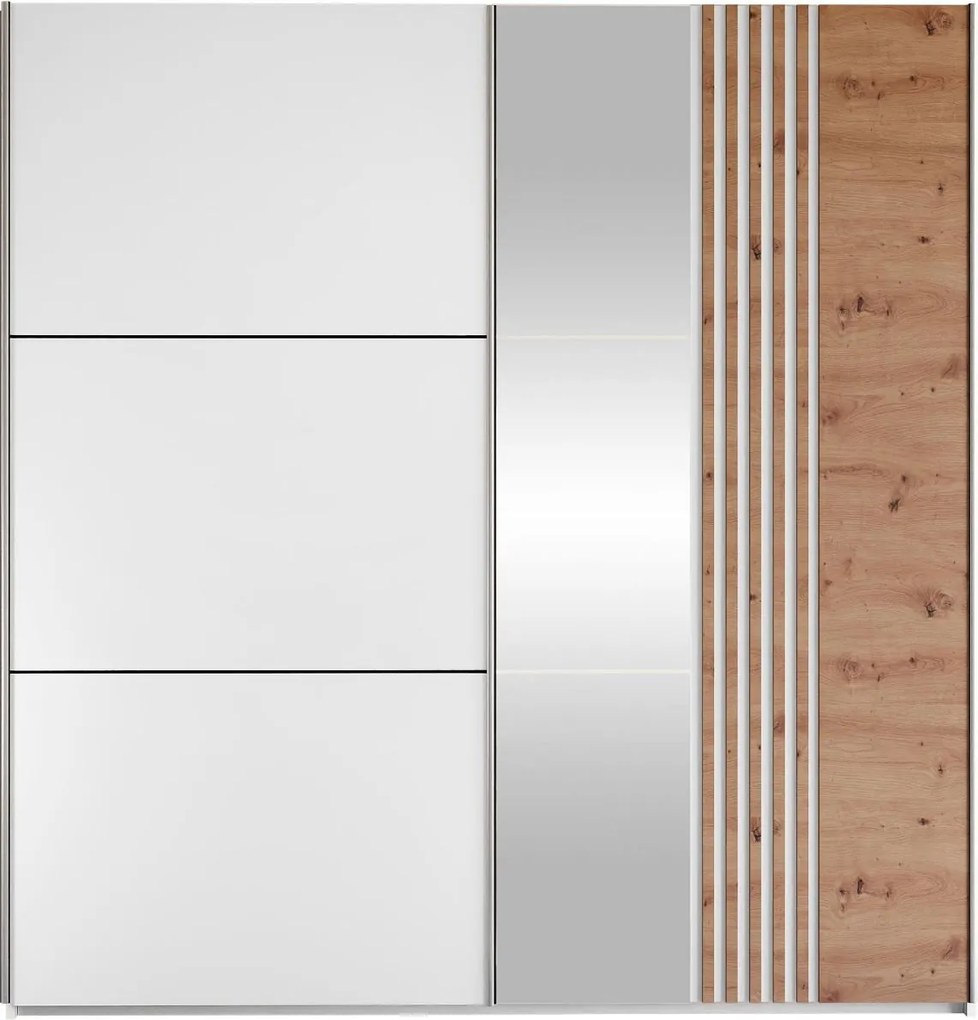 Гардероб Sintra 203 плъзгащ-Бяло Fusiko