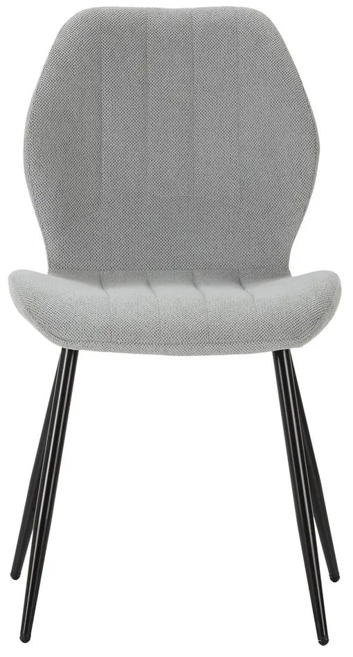 Светлосиви трапезни столове в комплект от 4 бр. Milu – Marckeric