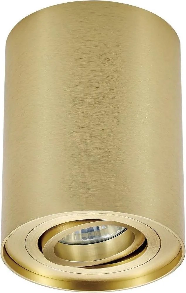 Zuma Line 94354-N - LED RGBW димируемо точково осветително тяло RONDOO 1xGU10/6W/230V златно + дистанционно управление