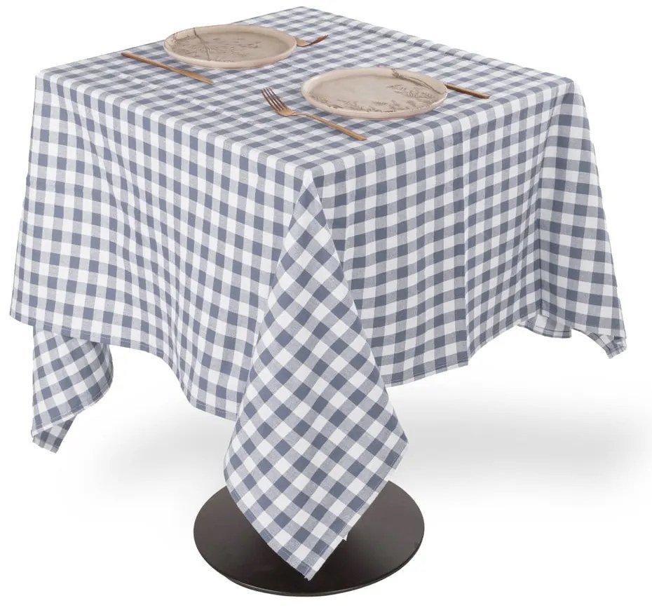Памучна покривка за маса 150x150 cm Gingham – Tiseco Home Studio
