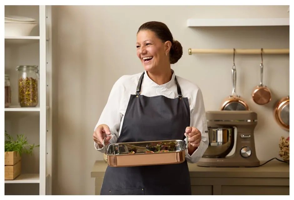 Форма за печене от мед/неръждаема стомана 25,5x35 cm - Blomsterbergs