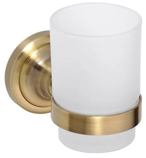 Държач за четки за зъби 7x9,5 cm, бронзов