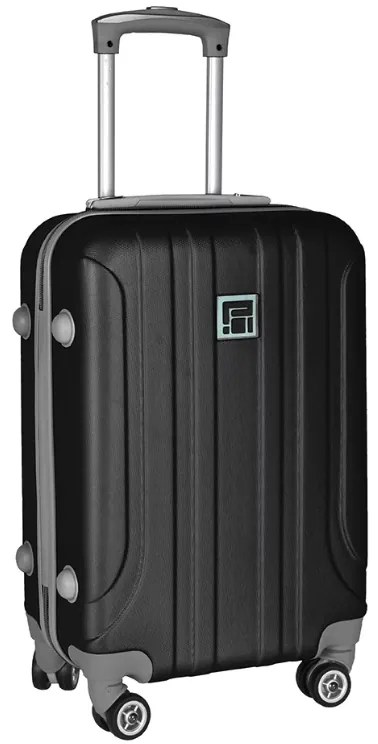 Черен куфар с размери 65 x 39 x 24 cm - 56l