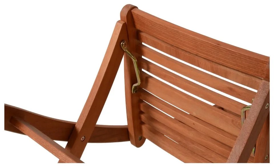 Градински столове в комплект от 2 бр. от масивно дърво в естествен цвят Savannah – Garden Pleasure