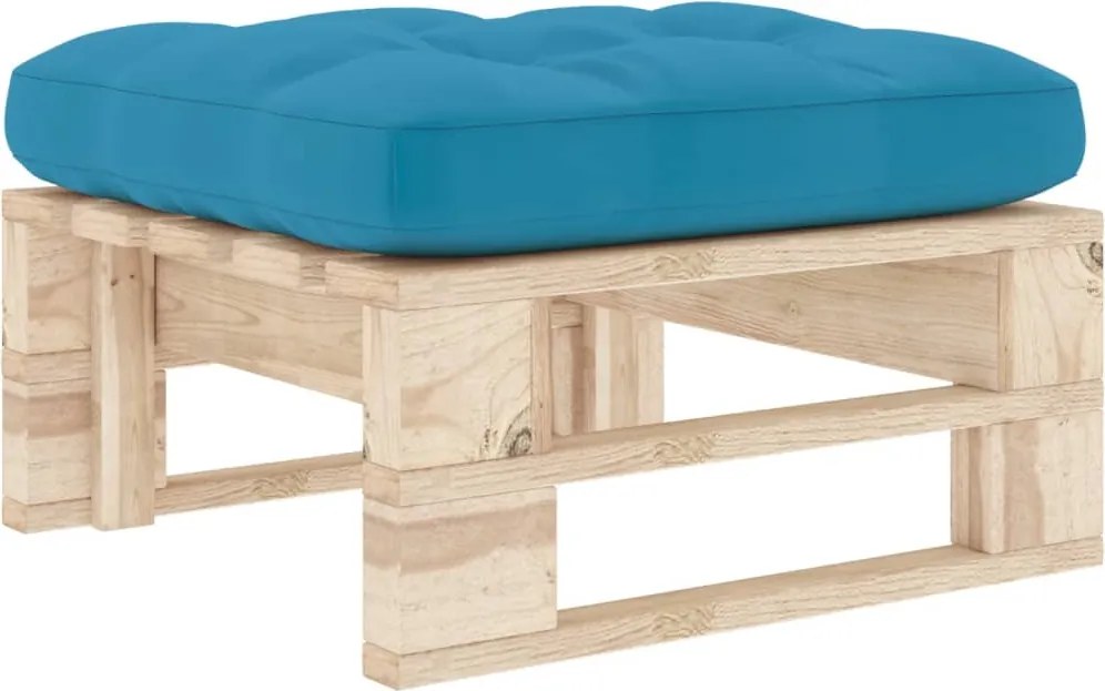 3066461 vidaXL Градинска палетна табуретка импрегнирано борово дърво