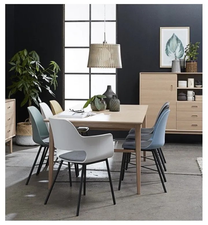 Сив трапезен стол Whistler - Unique Furniture