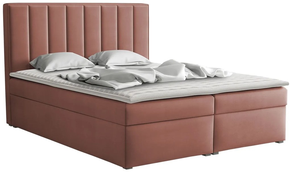 Тапицирано легло ideal Box-Pink-160 x 200