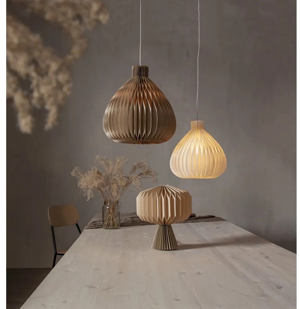 Кремав абажур ø 28 cm Honeycomb - Star Trading