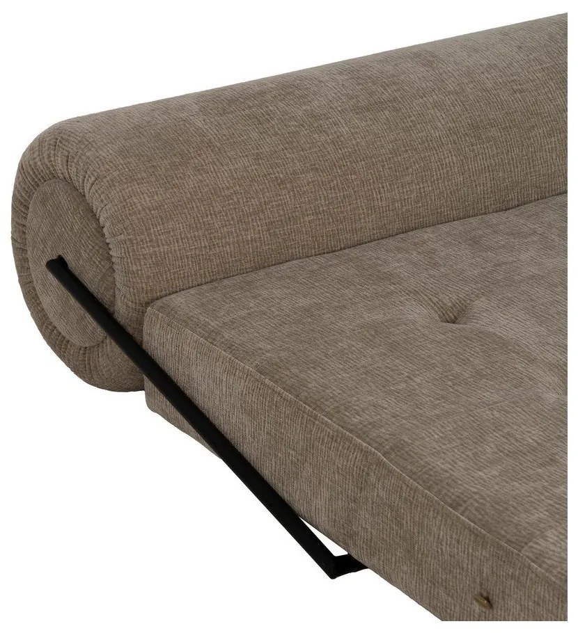 Бежово разтегаемо шенилово кресло – Ixia