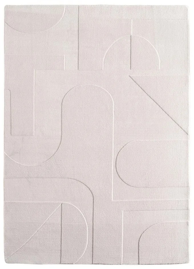 Кремав килим подходящ за пране 80x150 cm Pompei 1614 – Ayyildiz Carpets