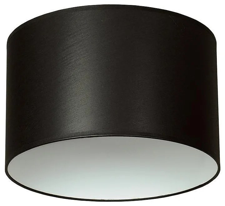 Плафон ДЕФАНС, ø300, черен, абажур Шинц Черен, 1xE27