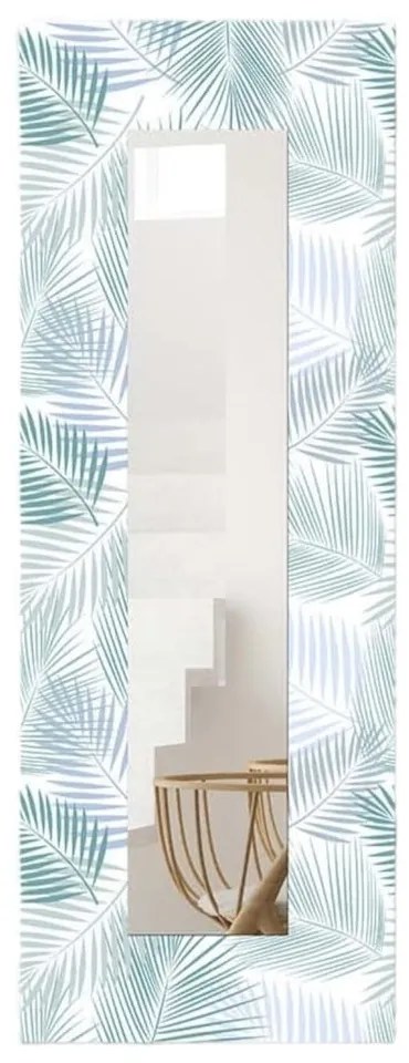 Стенно огледало с дървена рамка 40x120 cm - Wallity