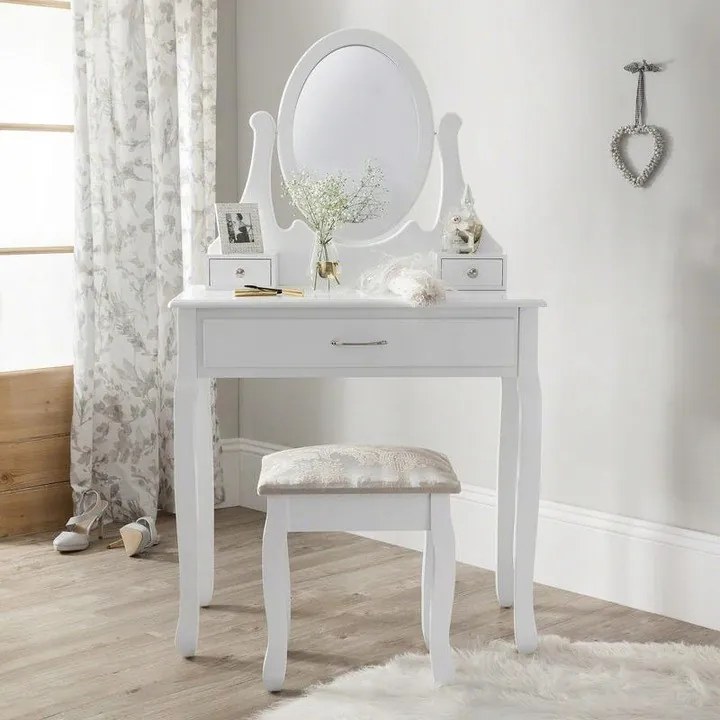 Тоалетка с голямо чекмедже