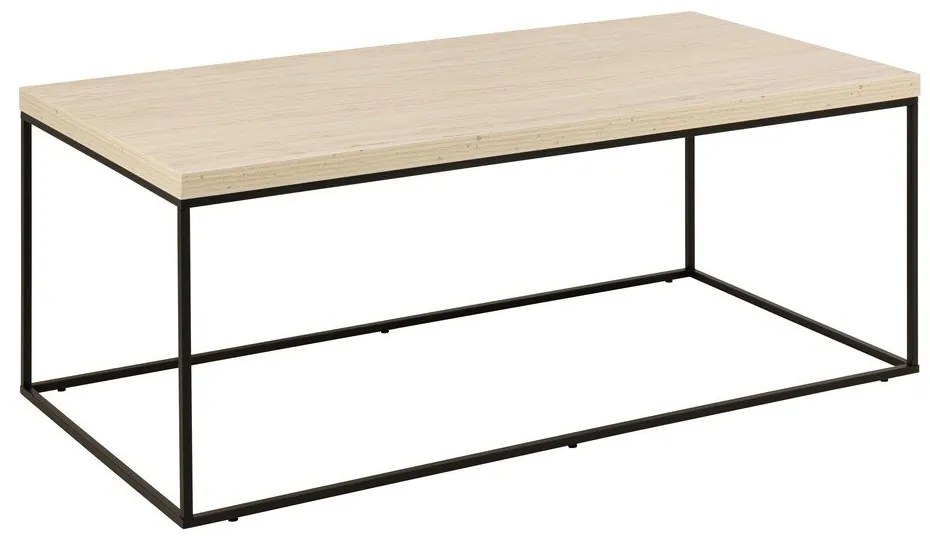 Бежова масичка за кафе с плот от имитация на мрамор 55x110 cm Barossa – Actona