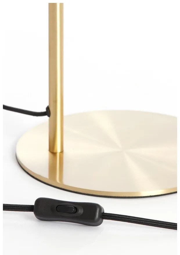 Настолна лампа в златист цвят (височина 50 cm) Moroc – Light &amp; Living