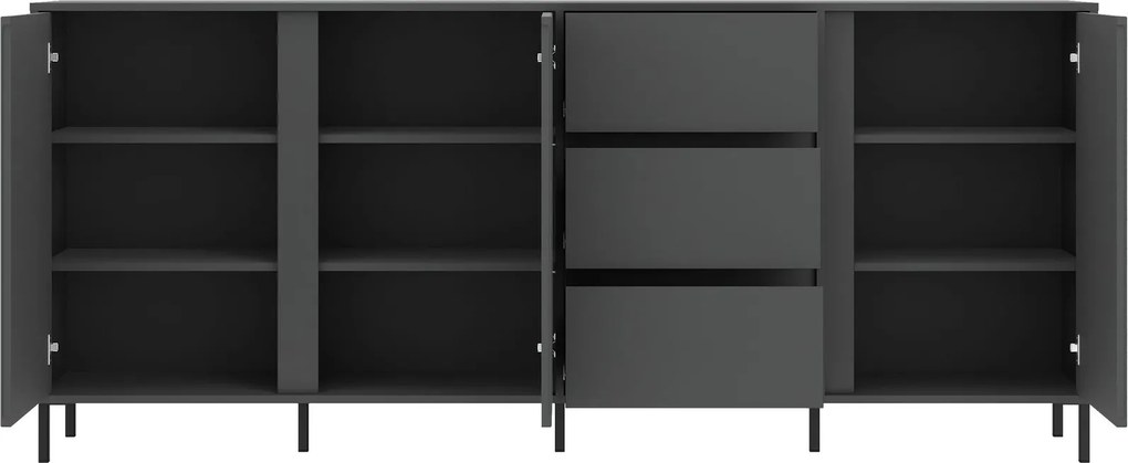 Скринов шкаф Anel Plus-Антрацит