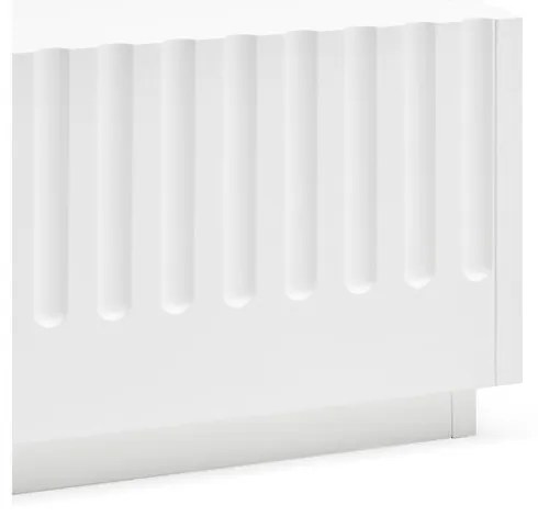 Бяла масичка за кафе с 2 чекмеджета Doric - Teulat