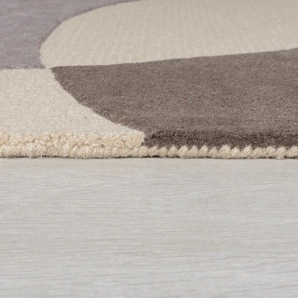 Вълнен килим в цвят охра 230x160 cm Glow - Flair Rugs