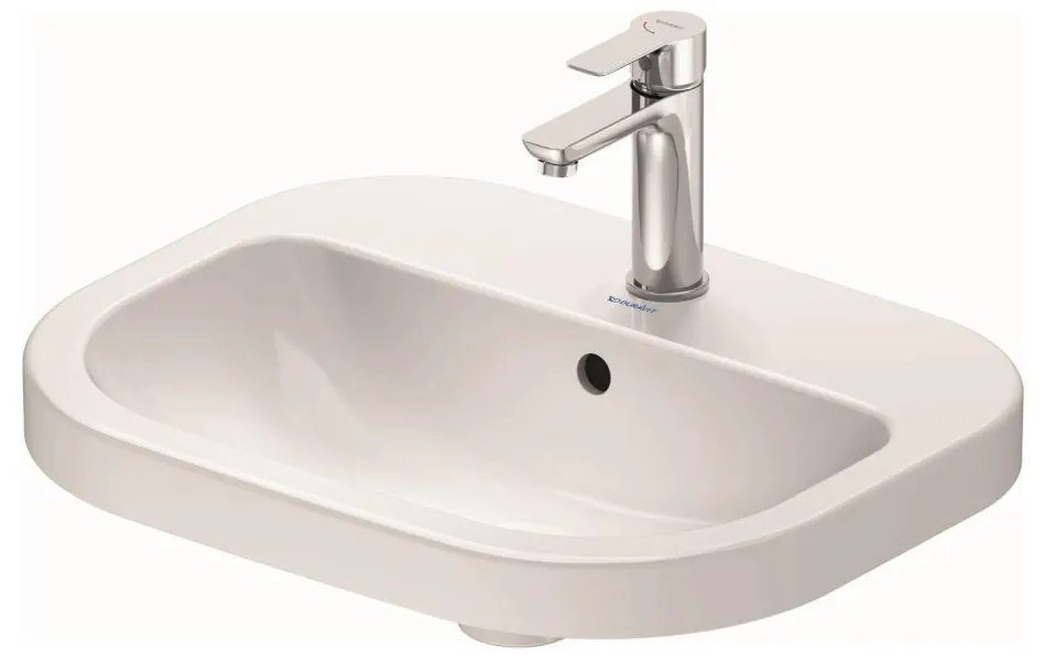 Duravit 24025500002 - Стенна мивка D-CODE 55x44 cm керамика/бял гланц