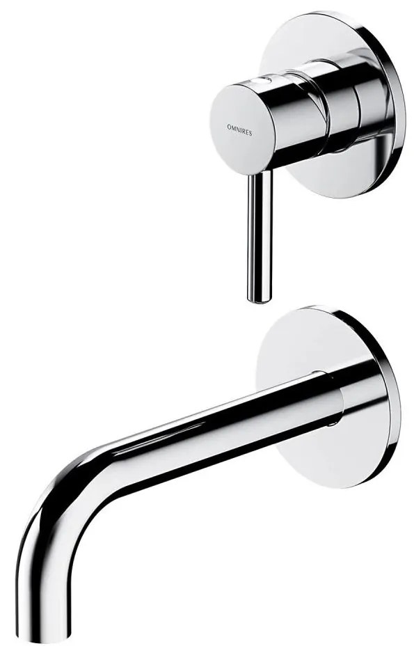 OMNIRES Y1215NCR - Мивка батерия за вграждане Y хром лъскав