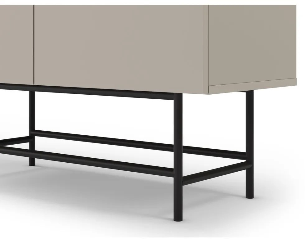 Кремаво шкафче 100x128 cm Eldia – Marckeric