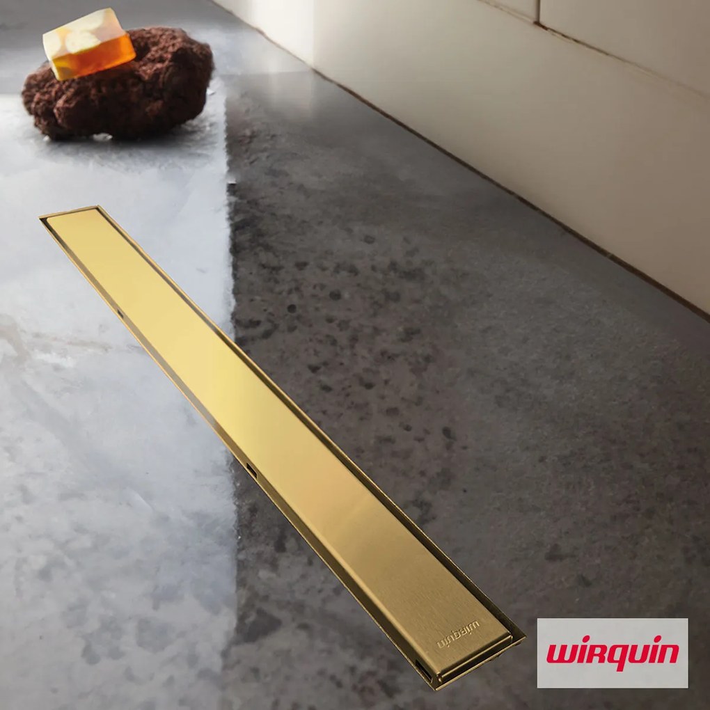 Душ канал Wirquin Flat Linear II-Бронз