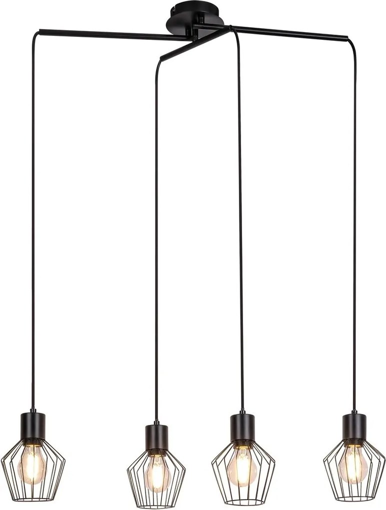 Rabalux Belano Висящи осветителни тела IP20 E27 4x MAX 40W K 3540