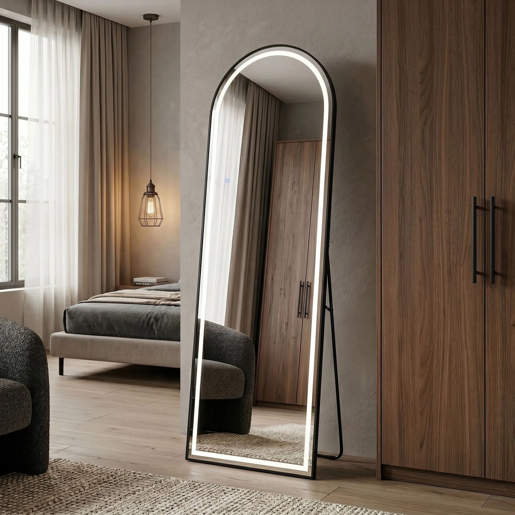Огледало LED Orbit 50x160cm Black